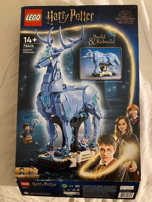 Pudełko po - LEGO 76414 Harry Potter Expecto Patronum + Instrukcje.