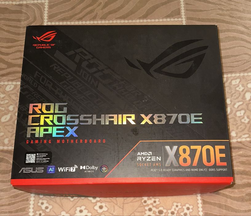 Placa mãe Asus Rog Crossair X870e Apex
