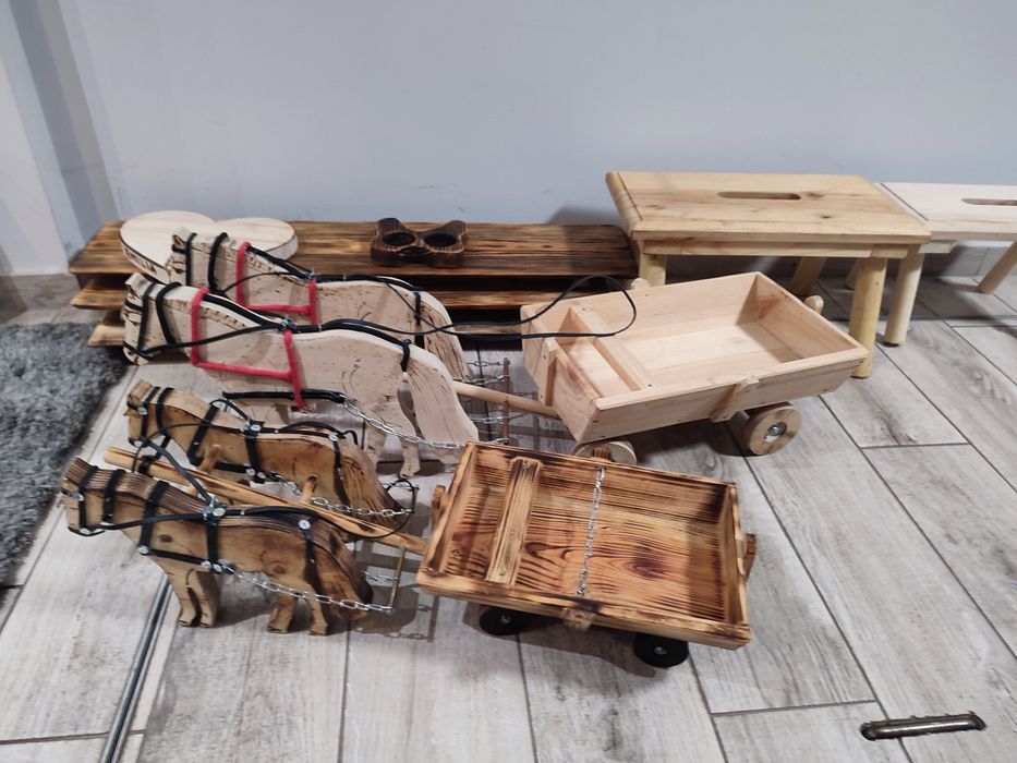 Ozdoby z naturalnego drewna