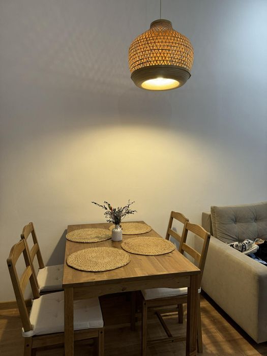 Komplet Stół+Krzesła, poduszki na siedzenia gratis