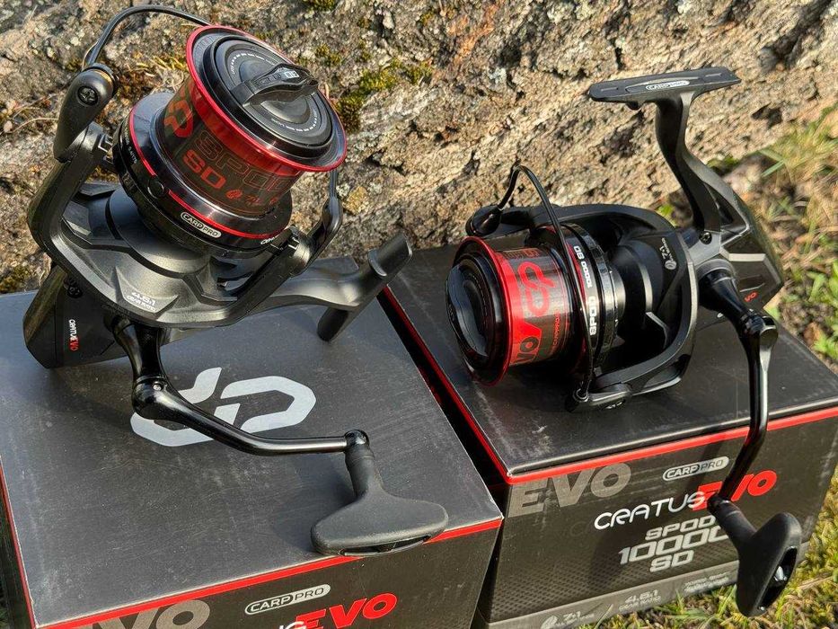 Карповая катушка/Котушка коропова Carp Pro Cratus Evo Spod 10000 SD-Спод, FS -байтранер, SDN- шв фрикціон