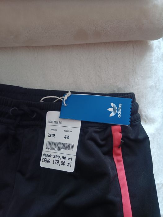 Spodnie sportowe dresowe Adidas damskie