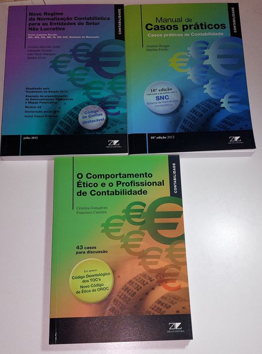 Livros de Contabilidade | Áreas Editora, 2012