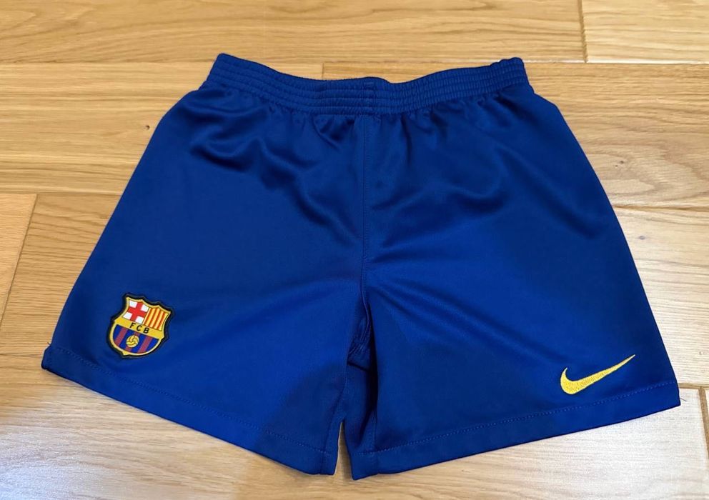 Дитячі футбольні шорти Nike Dri-Fit FC Barcelona Stadium 2023/24 Blue