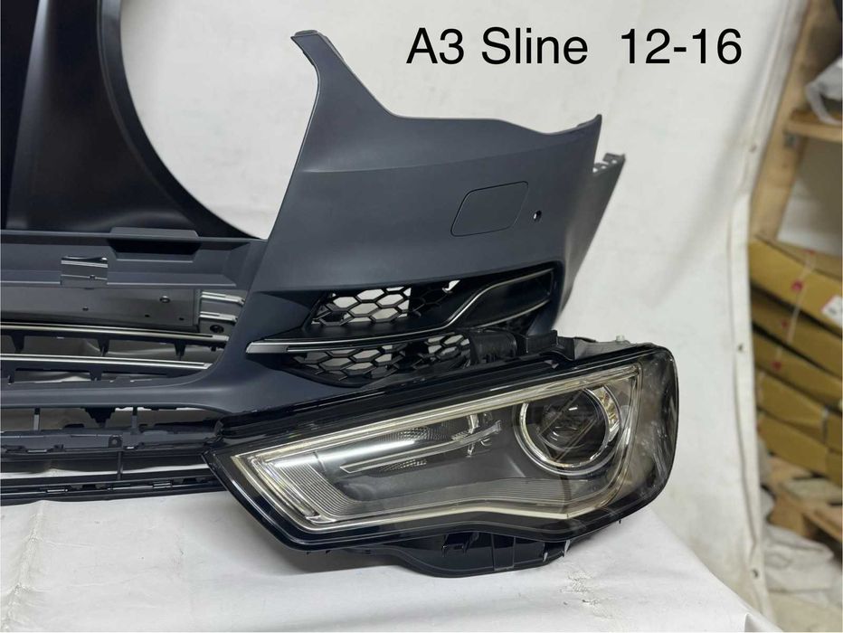 Audi A3 передній бампер Ауді А3