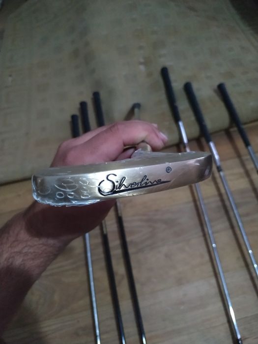 Tacos e bolas de golf