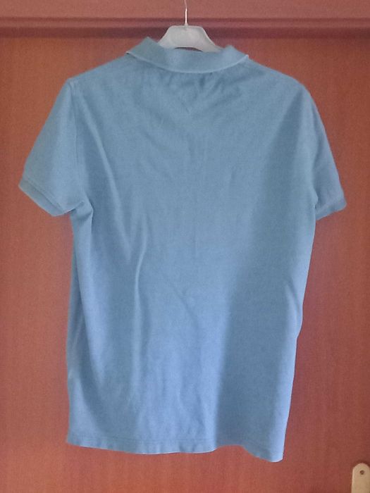 Jasnoniebieska męska koszulka/ t-shirt /polo  rozmiar L