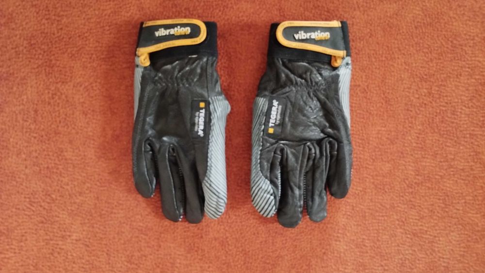 Rękawice skórzane antywibracyjne Tegera rozm.9