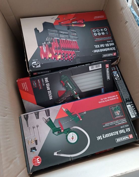 Palety Boxy Amazon/ Philips/ Einhell