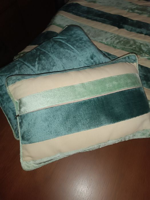 Colcha e Almofadas + Cortinados