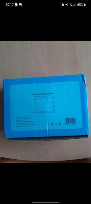 Luzes LED de maquilhagem para espelho