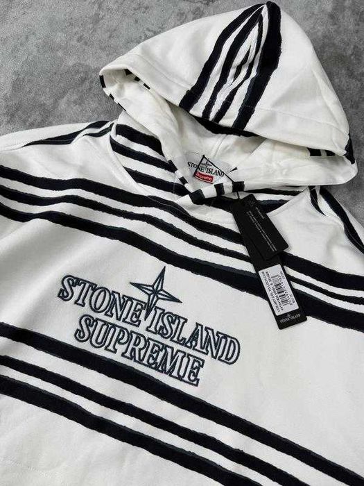 Худі Stone Island x Supreme | Кофта стоник х Стон айленд