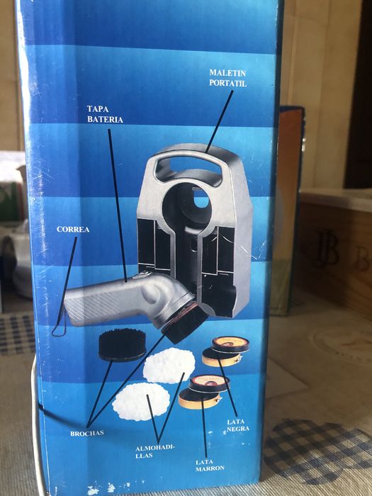 Abrilhantador para sapatos portátil