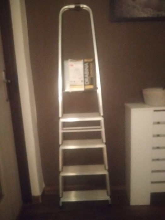 Nowa Drabina 5 stopni atest aluminium