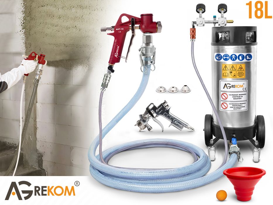 AGREGAT Tynkarski Malarski 18L Zasilanie Warsztat Praca Serwis Łódź