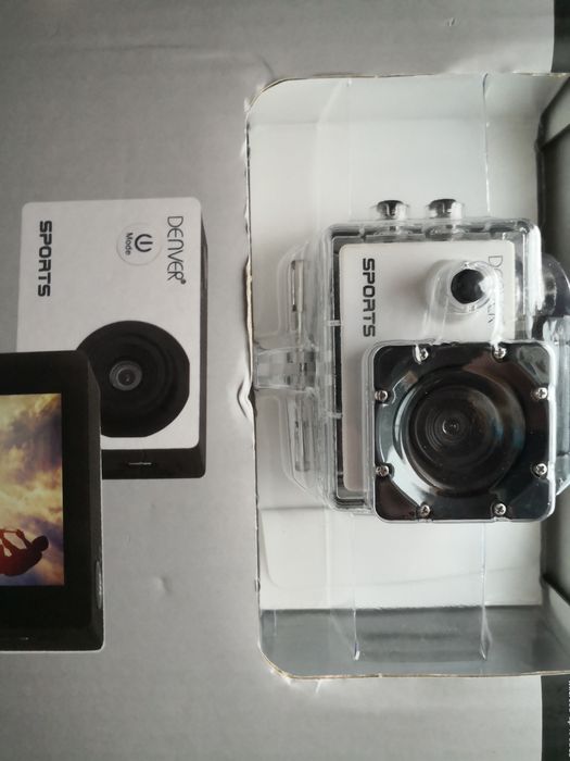 Camera filmar tipo Gopro da Denver, filma 4K com varios extras, NOVA