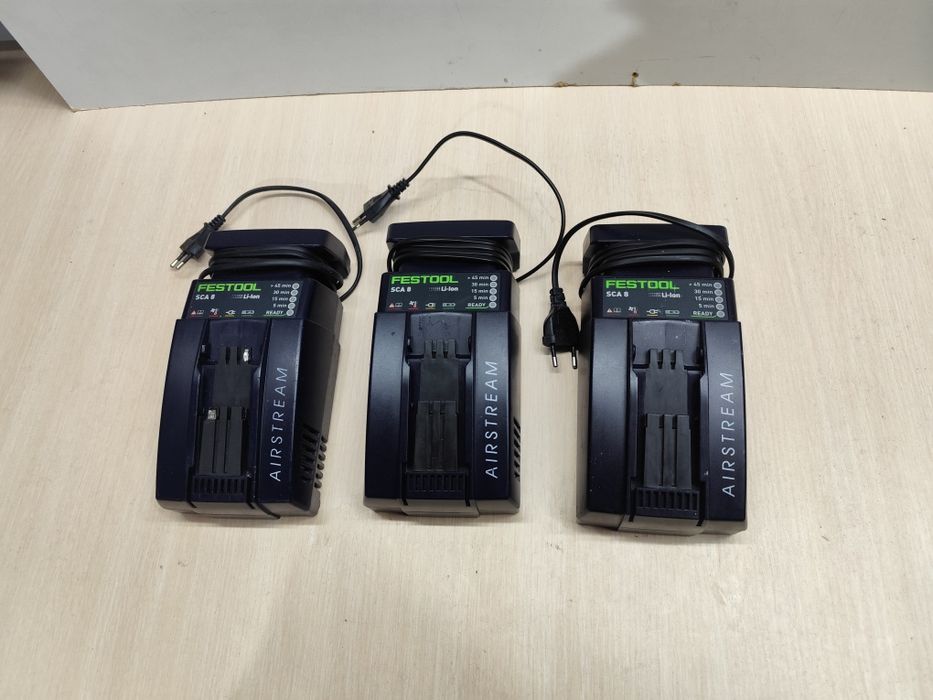 Festool SCA 8 А     швидкий зарядний пристрій бистра зарядка