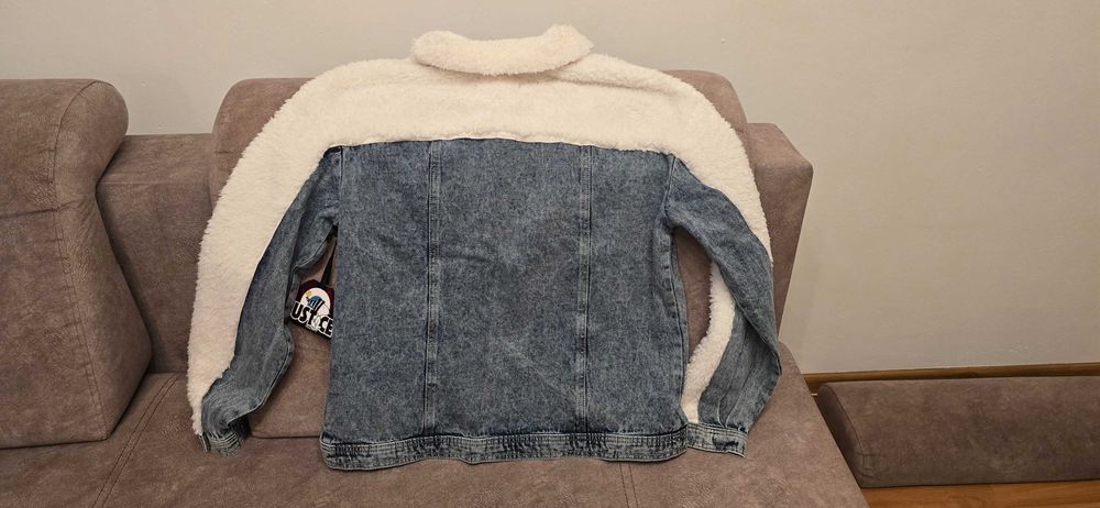 Kurtka jeansowa Justice, XL plus.