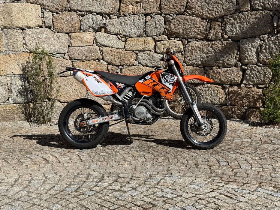 KTM 450 exc super motard + jantes TT