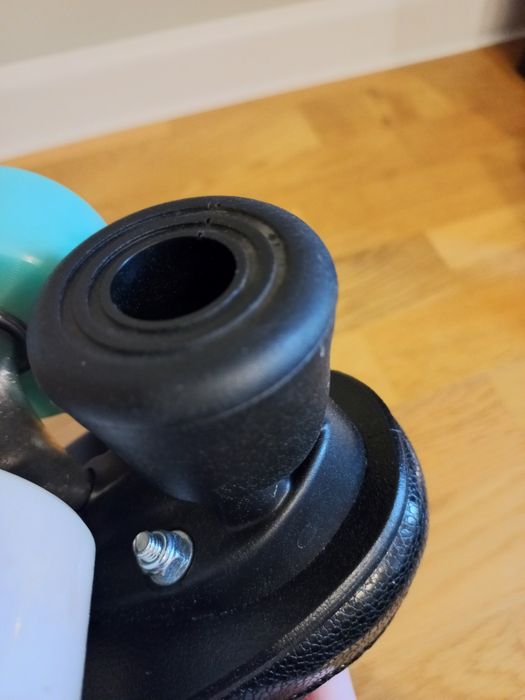 Wrotki dziecięce czarne, Oxelo rozmiar 36 RS QUAD 100 JR BLACK