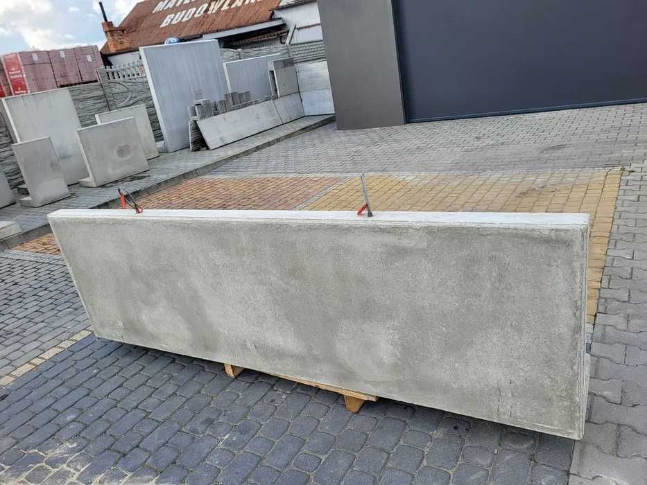 Mur oporowy typu L 100x250x60x12 prefabrykat muru, ściana oporowa, lka