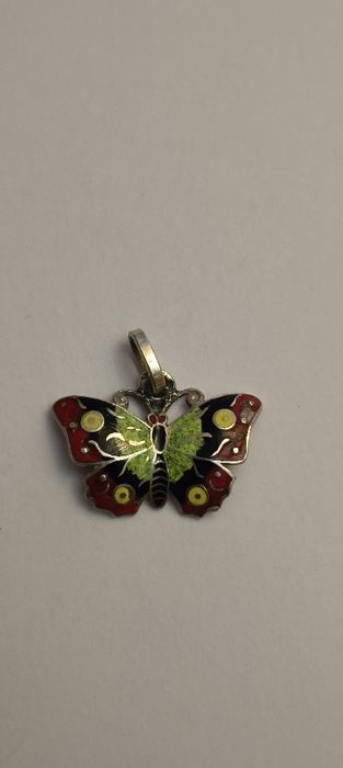 Pendente em prata borboleta