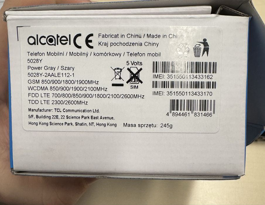 Alcatel 1S 3gb RAM 32gb
