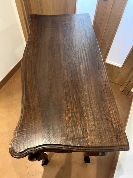 Mesa consola estilo rústico