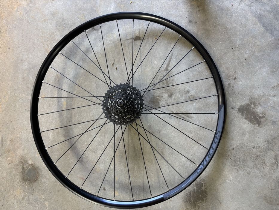 Par de Rodas 29" Syncros X20 + Cassete 7v SunRace (Impecáveis)