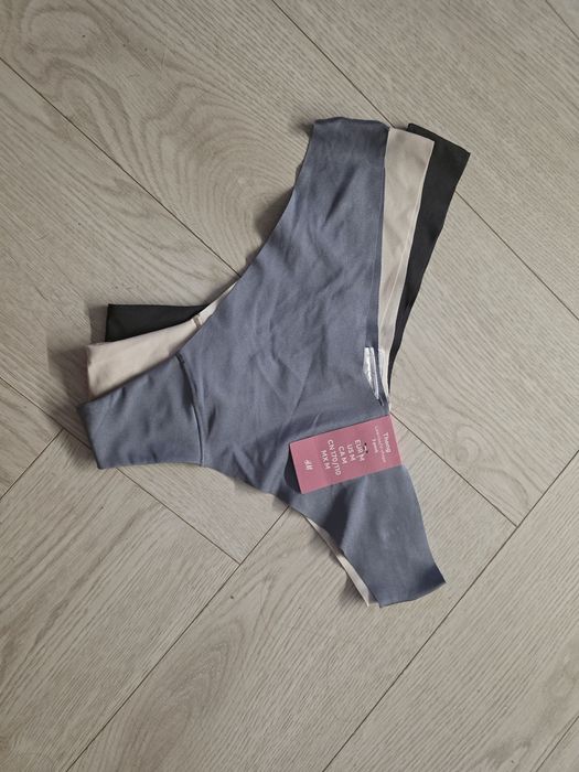 Majtki Braziliany H&M M 3-pack