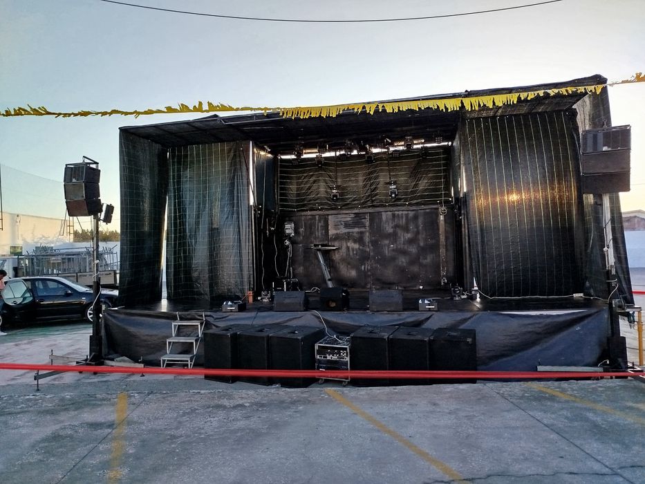 Palco móvel Ligeiro