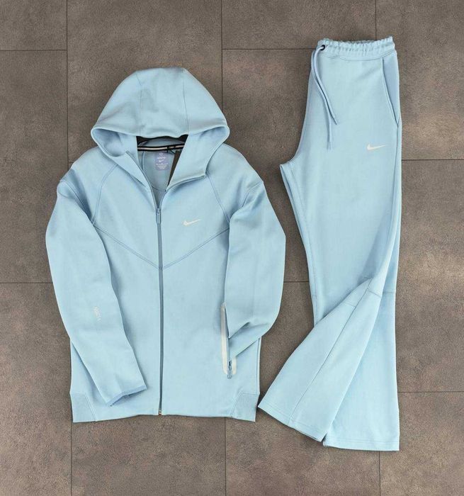 Костюм Найк нокта черный, голубой (S-M-L-XL)