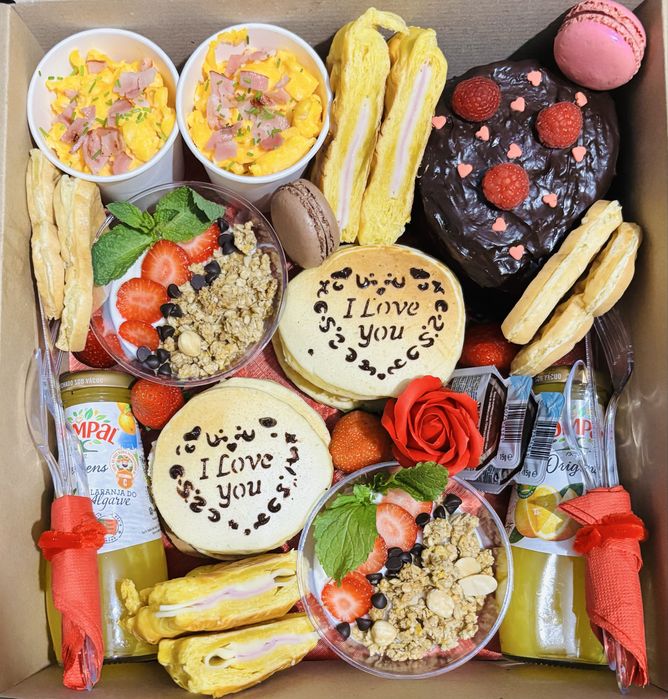 Box pequeno almoco dia da mulher