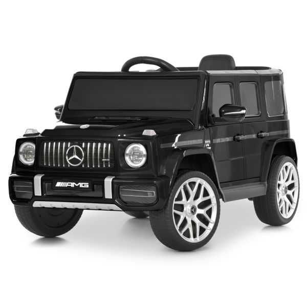 Детский электромобиль джип M 6236EBLR Mercedes с кожаным сиденьем