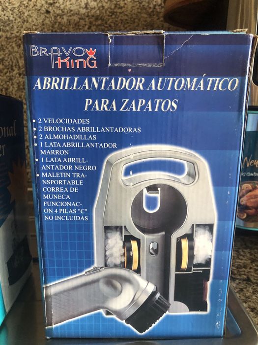 Abrilhantador para sapatos portátil