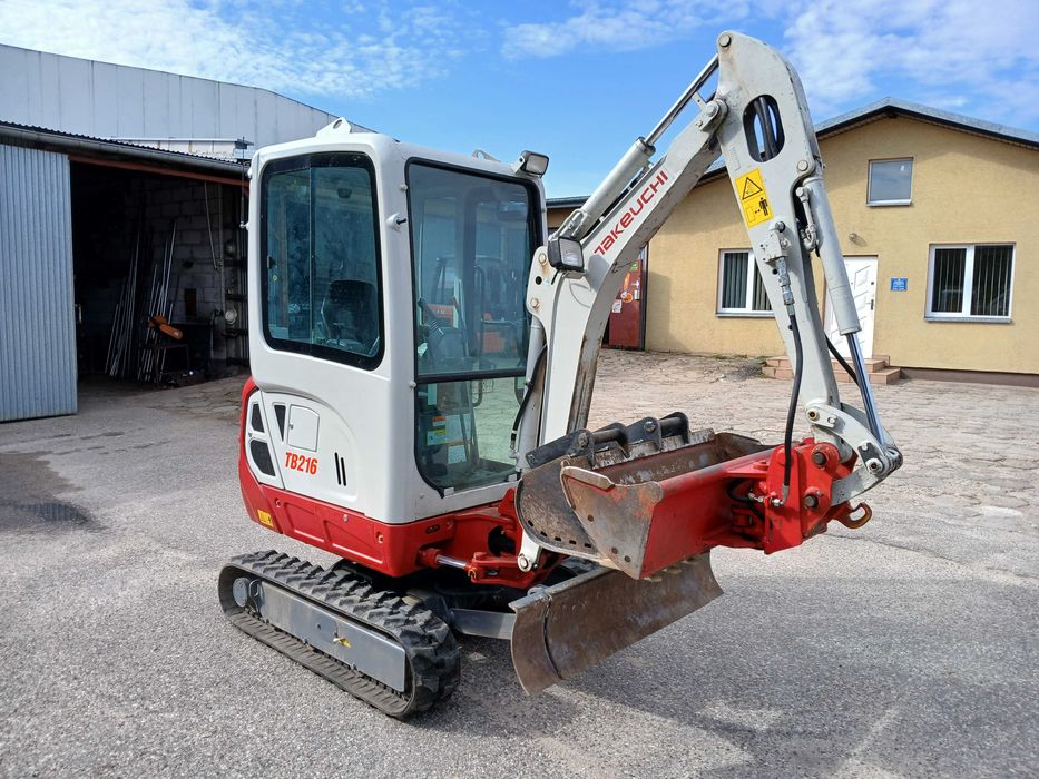 Minikoparka Takeuchi TB216 tylko 500mth