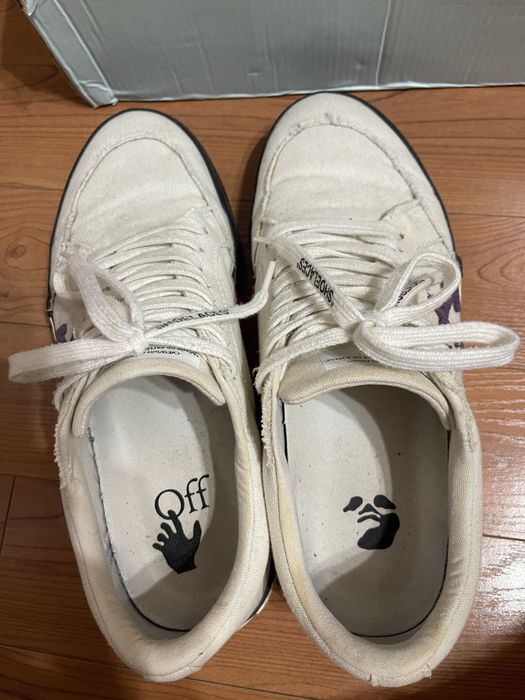 off white vulcanized sole legit