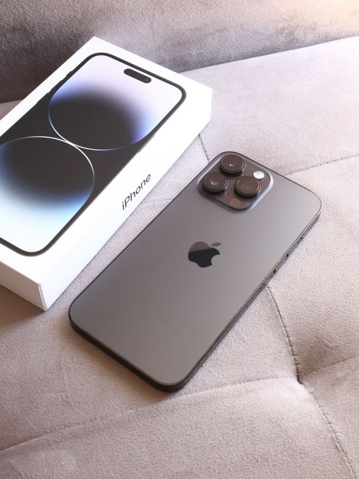 iPhone 14 Pro Max Preto Sideral 128gb com Caixa