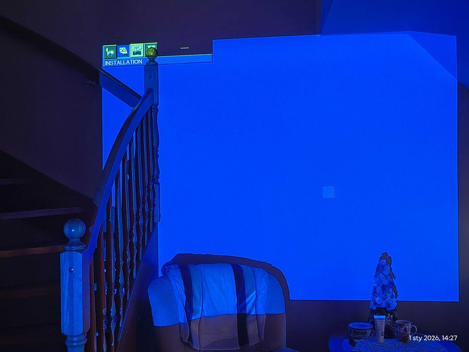 Rzutnik projektor Mitsubishi XL1XU, używany, pilot