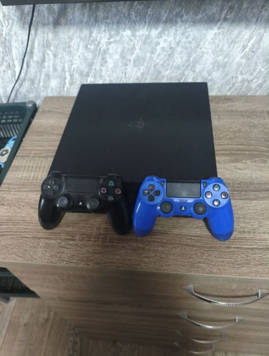 PlayStation 4 Pro 1TB + 2 геймпада | Коробка + чек | Игры отдельно