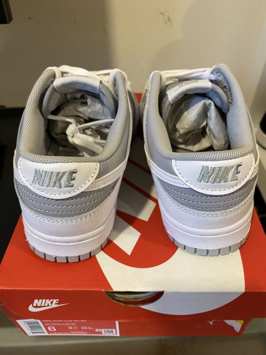 Dunk Low White Grey | 38.5