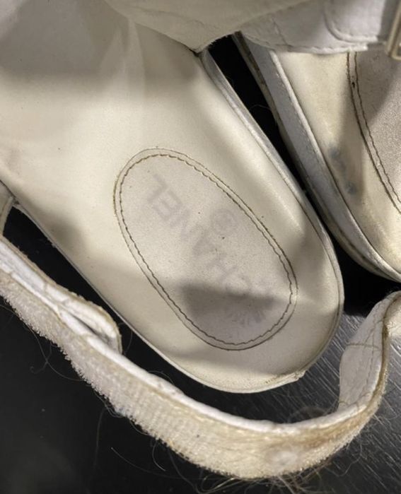 Chanel шанель сандалі сандали босоножки еко штучна шкіра