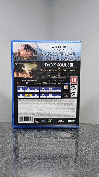 2X The Witcher 3 Wild Hunt Dark Souls III Darksouls PS4 PS5 PlayStation 4 5  Dark Souls 3
