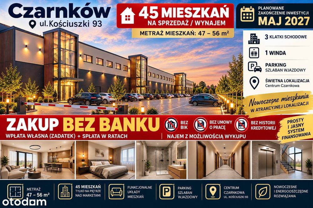 Zakup mieszkań bez banku!!!