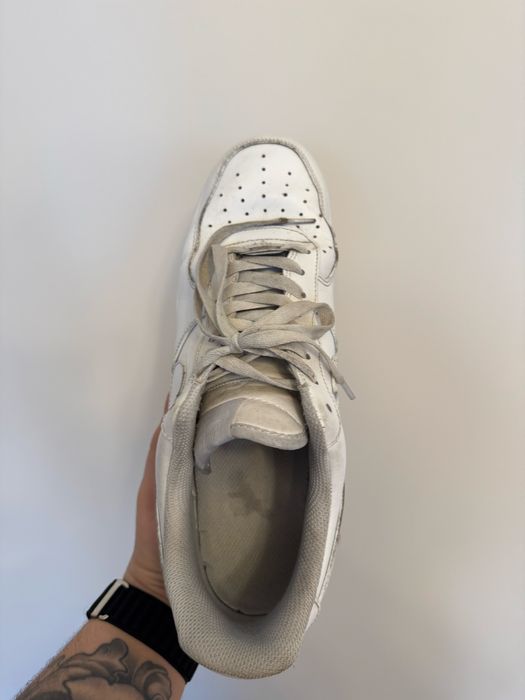 Buty Nike Air Force 1 3white białe y2k 47,5 EU 31cm