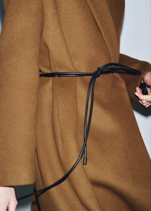 Вовняне пальто Zara