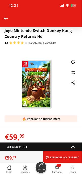 Donkey kong Return