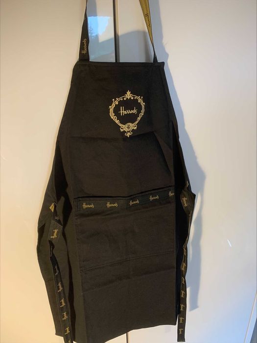 Fartuch Fartuszek kuchenny Harrods NOWY oryginalny z UK