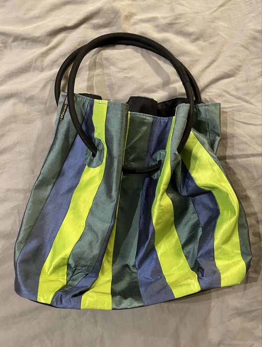 Torebka w paski na codzień letnia