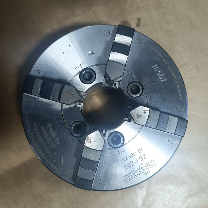 Патрон токарный  патрон токарний RÖHM 200